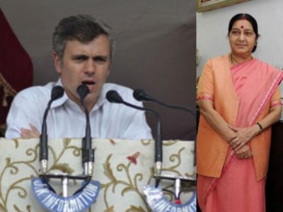 Shame on trolls: Omar Abdullah in support of Sushma Swaraj
