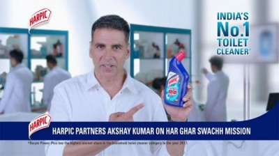 Akshay Kumar joins Harpic as the sanitation champion with its new mission of making â€˜Har Ghar Swachhâ€™
