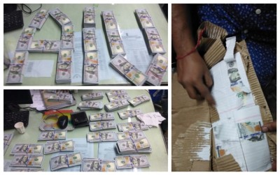 Two passengers carrying USD 1,55,000 held at Kolkata airport