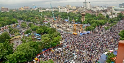 Mamata Banerjee addresses TMC's Martyrs' Day rally in Kolkata