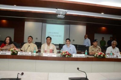 Ahead of final NRC draft publication Assam CM reviews law and order situation