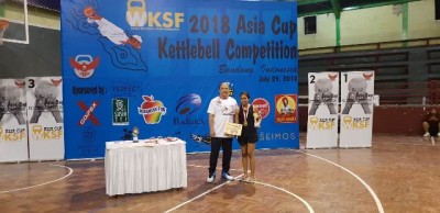 Indian Women shine in Indonesia at the Asian Kettlebell Competition 2018