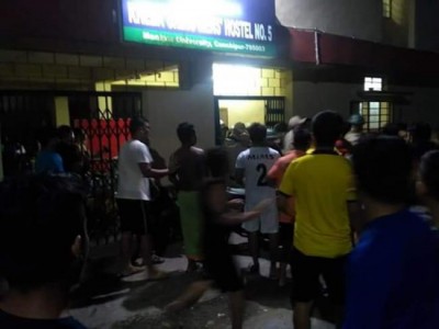 Midnight raids in Manipur University campus, several students injured in police attacks, 90 students, 5 faculty members arrested