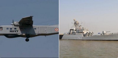 Indian Naval Ship & Aircraft reach Belawan Indonesia for 32nd India - Indonesia coordinated patrol (CORPAT)