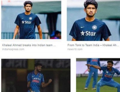 Khaleel Ahmed reprimanded for provocative action