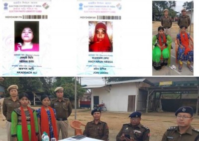 Manipur police arrest two Rohingya women, fake Indian voter ID cards seized