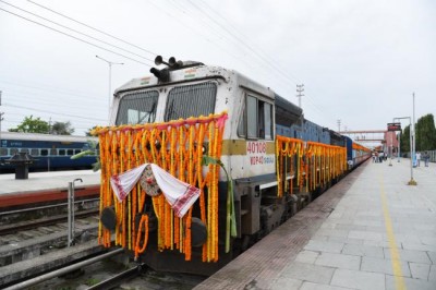 New weekly train between Dibrugarh, Silchar flagged off