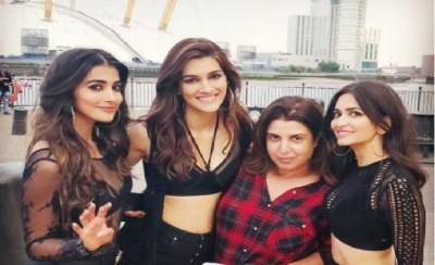 Kriti finds choreographer Farah Khan 'amazing'