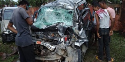 Five labourers die in road mishap in Assamâ€™s Nagaon district