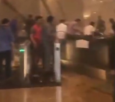 Jakarta stock exchange walkway collapses, several injured