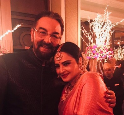 Rekha, Kabir Bedi reunite during Nick-Priyanka Chopra's wedding reception, images go viral