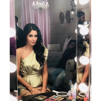 Katrina Kaif looks gorgeous in golden dress