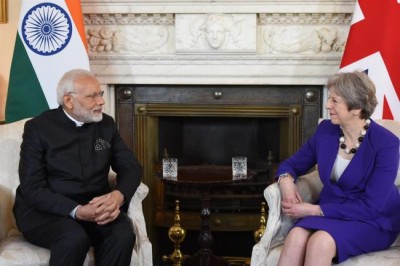 PM Modi, Theresa May agree to combat terrorism together