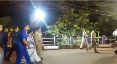 West Bengal CM Mamata Banerjee visits Majherhat Bridge collapse site after arriving in Kolkata 