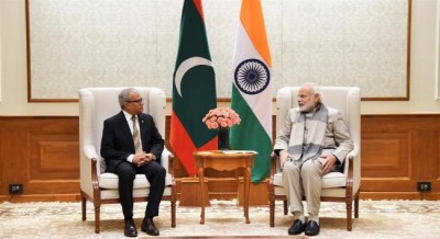 PM Modi receives Minister of Foreign Affairs & Special Envoy of the President of the Republic of Maldives