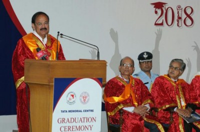 Explore ancient medical systems like Ayurveda for alternative solutions for Cancer treatments: Vice President Naidu