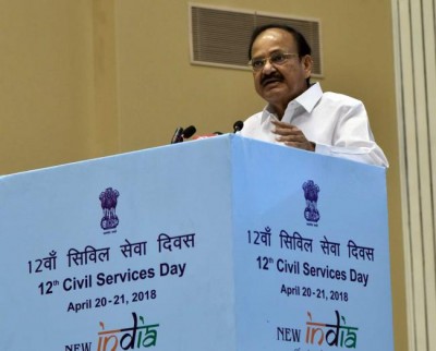 Translating â€œlegislative intentâ€ into â€œprogrammatic contentâ€ is need of the hour: Vice President Naidu