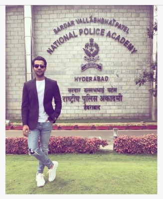 Rajkummar Rao addresses at SVP National Police Academy,  praises policemen and their contribution to nation