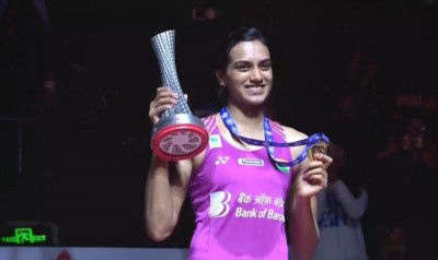 President Kovind wishes PV Sindhu for winning BWF World Tour Finals