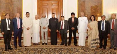Parliamentary delegation from Sri Lanka calls on President Kovind