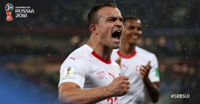 World Cup: Switzerland beat Serbia 2-1