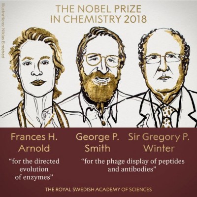Nobel Prize in Chemistry announced, US, UK scientists win