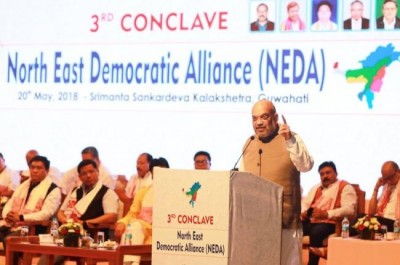 North East will become 'Congress mukt' soon: Amit Shah