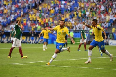 FIFA World Cup: Brazil thrash Mexico to reach quarter-final