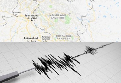 Earthquake hits Kashmir