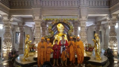 Canadian Prime Minister Justin Trudeau visits Sabarmati Ashram, Akshardham temple