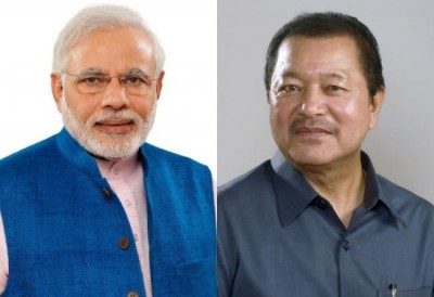 PM Modi greets Mizoram Chief Minister Lal Thanhawla