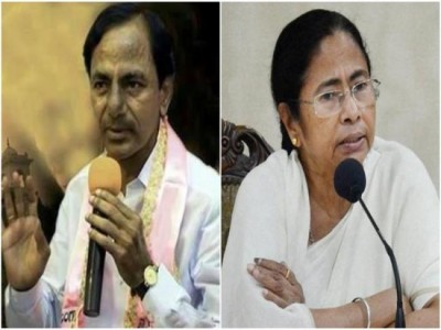 Telengana CM KCR calls for National Front, Mamata backs