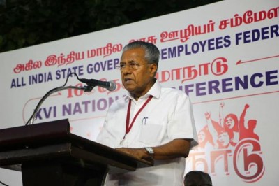 Kerala CM Vijyan blames RSS for Sabarimala violence 