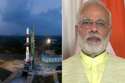PM Modi congratulates ISRO over launch of 100th satellite