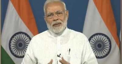 PM Modi interacts with Pradhan Mantri Awas Yojana beneficiaries 
