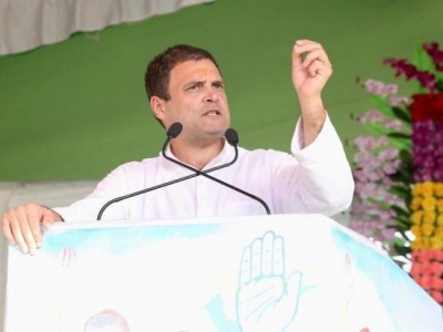Chowkidar is a thief: Rahul Gandhi attacks PM Modi over Rafale in Madhya Pradesh