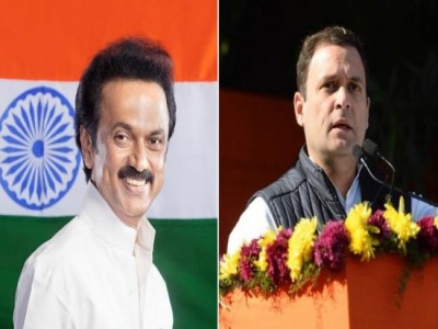 Rahul Gandhi wishes M K Stalin on birthday