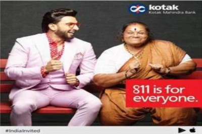 Kotak Mahindra's  #IndiaInvited campaign features Ranveer Singh