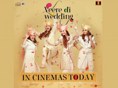 Veere Di Wedding collects Rs. 36.52 cr in three days at box office