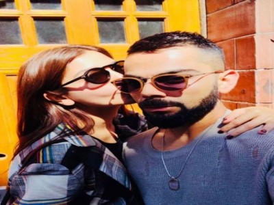 Virat Kohli spends day with his 'beauty' Anushka Sharma