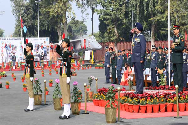 Air Chief Marshal BS Dhanoa visits DG NCC Republic Day Camp