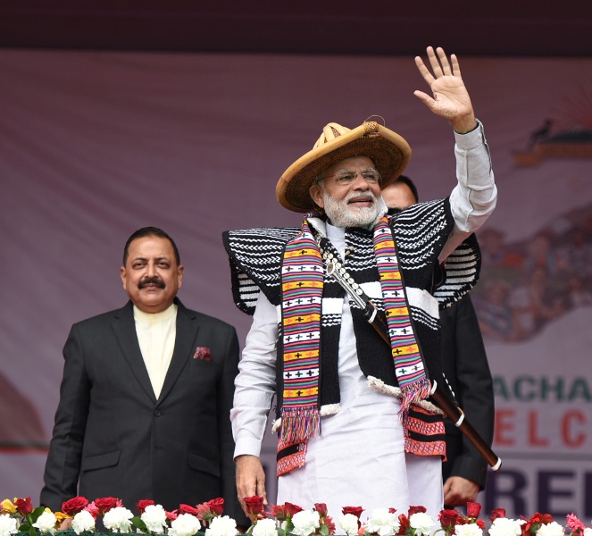 PM Modi visits Arunachal Pradesh