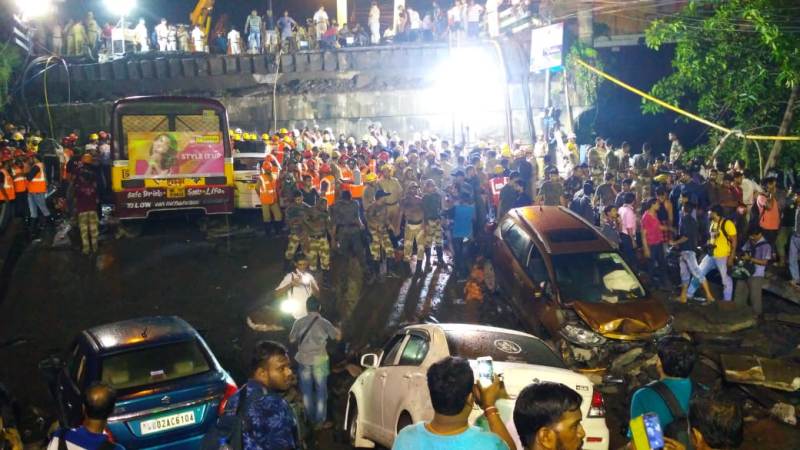 Kolkata bridge collapse: Rescue operation underway