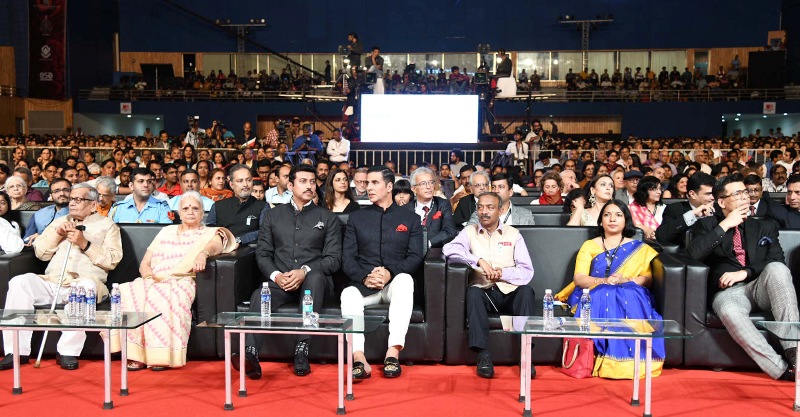 Artists perform at 49th IFFI in Goa