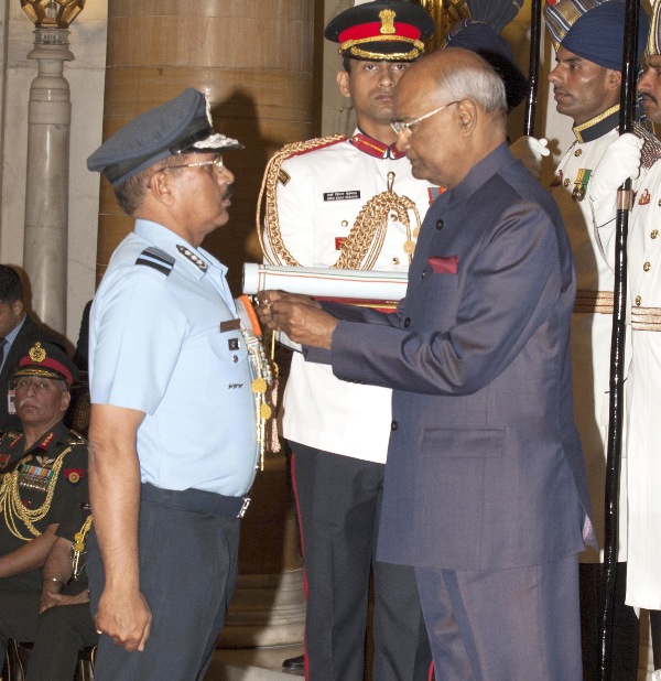 President Kovind, VP Naidu, PM Modi attend Defend Investiture Ceremony