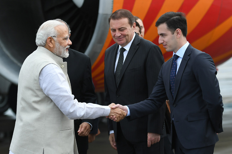 Modi in Russia 
