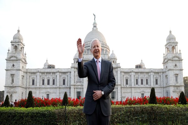 US Ambassador to India Kenneth I. Juster visits Victoria Memorial