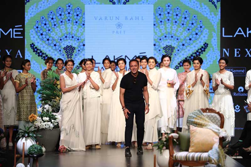 Designer Varun Bahl showcases his collection on LFW Day 1