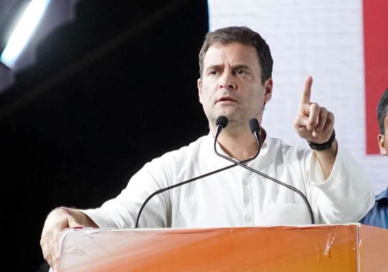 Rahul Gandhi addresses public meeting in Thiruvananthapuram