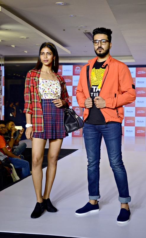 Kolkata: Mouni Roy unveils Lifestyleâ€™s â€˜Pujo Collectionâ€™ 